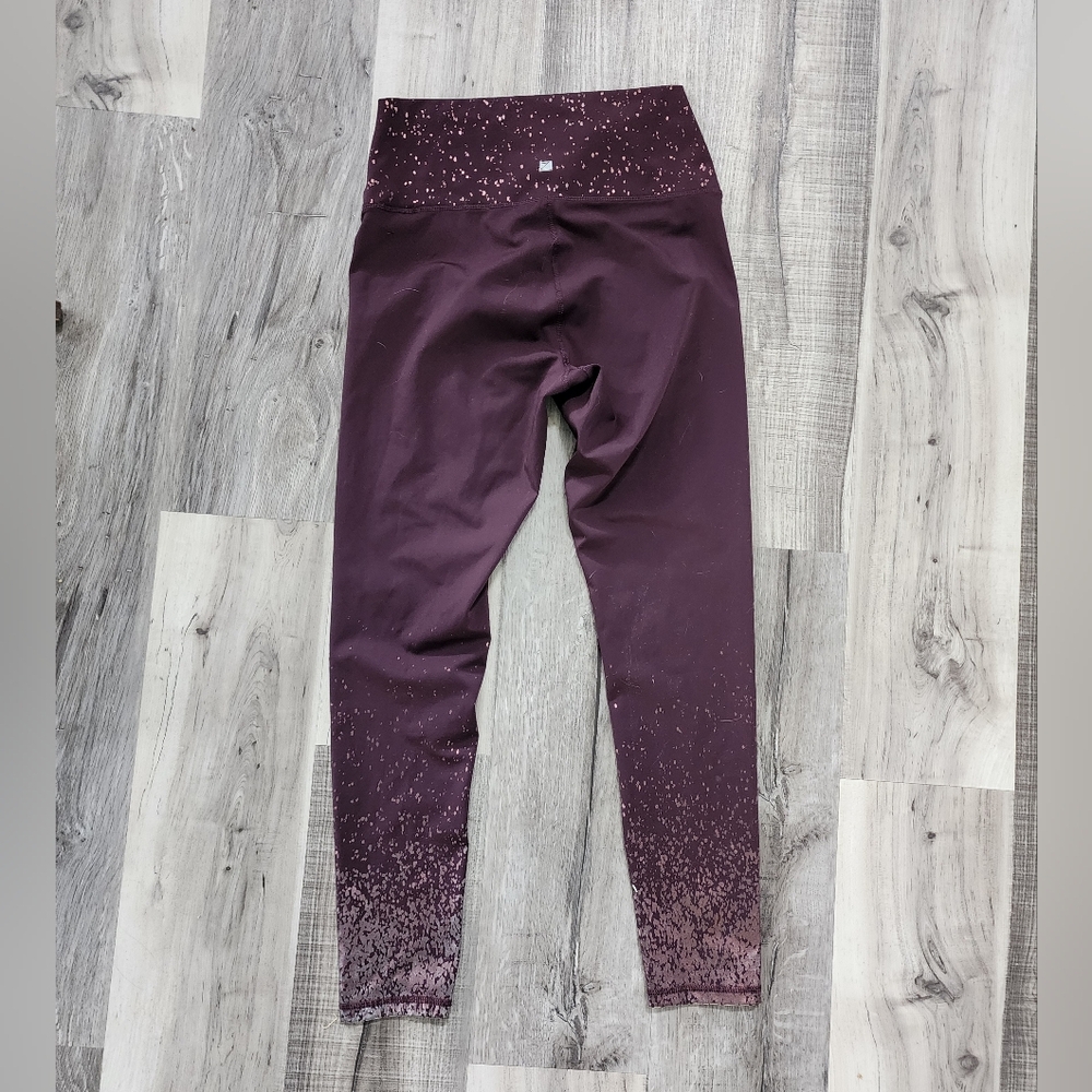 High-Rise Active Leggings - Plum Splash